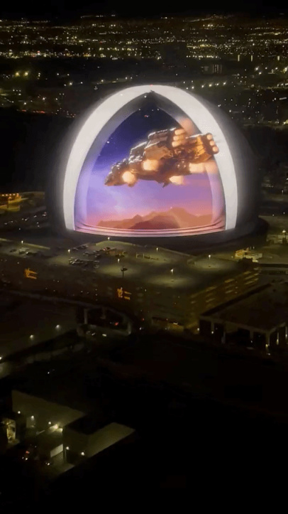 【PC遊戲】財大氣粗！Xbox廣告亮相拉斯維加斯巨型球-第1張
