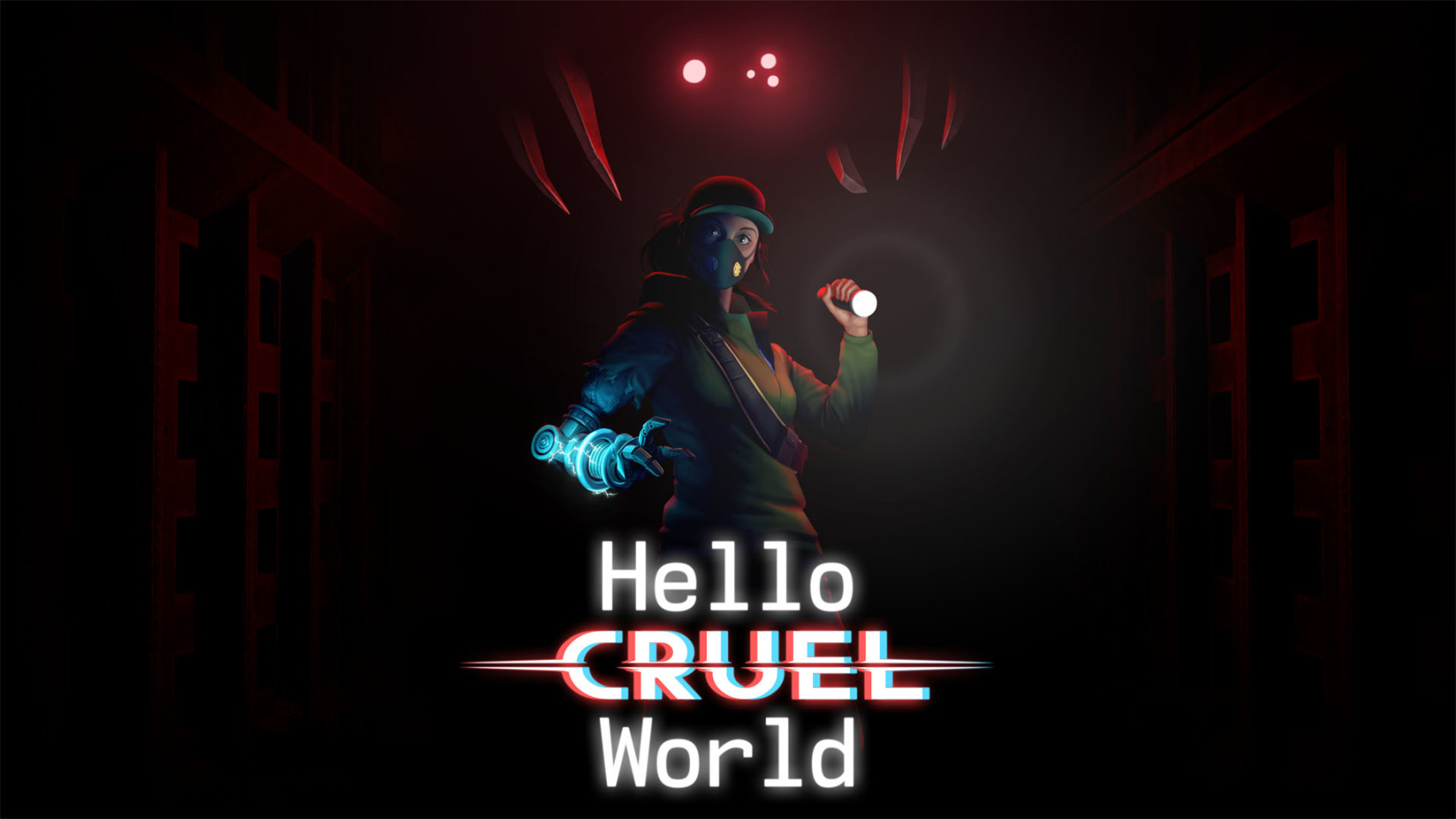 【PC游戏】废弃地下恐怖冒险《Hello Cruel World》上架Steam-第1张