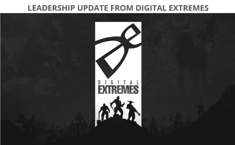 《星际战甲》开发商Digital Extremes首席执行官卸任