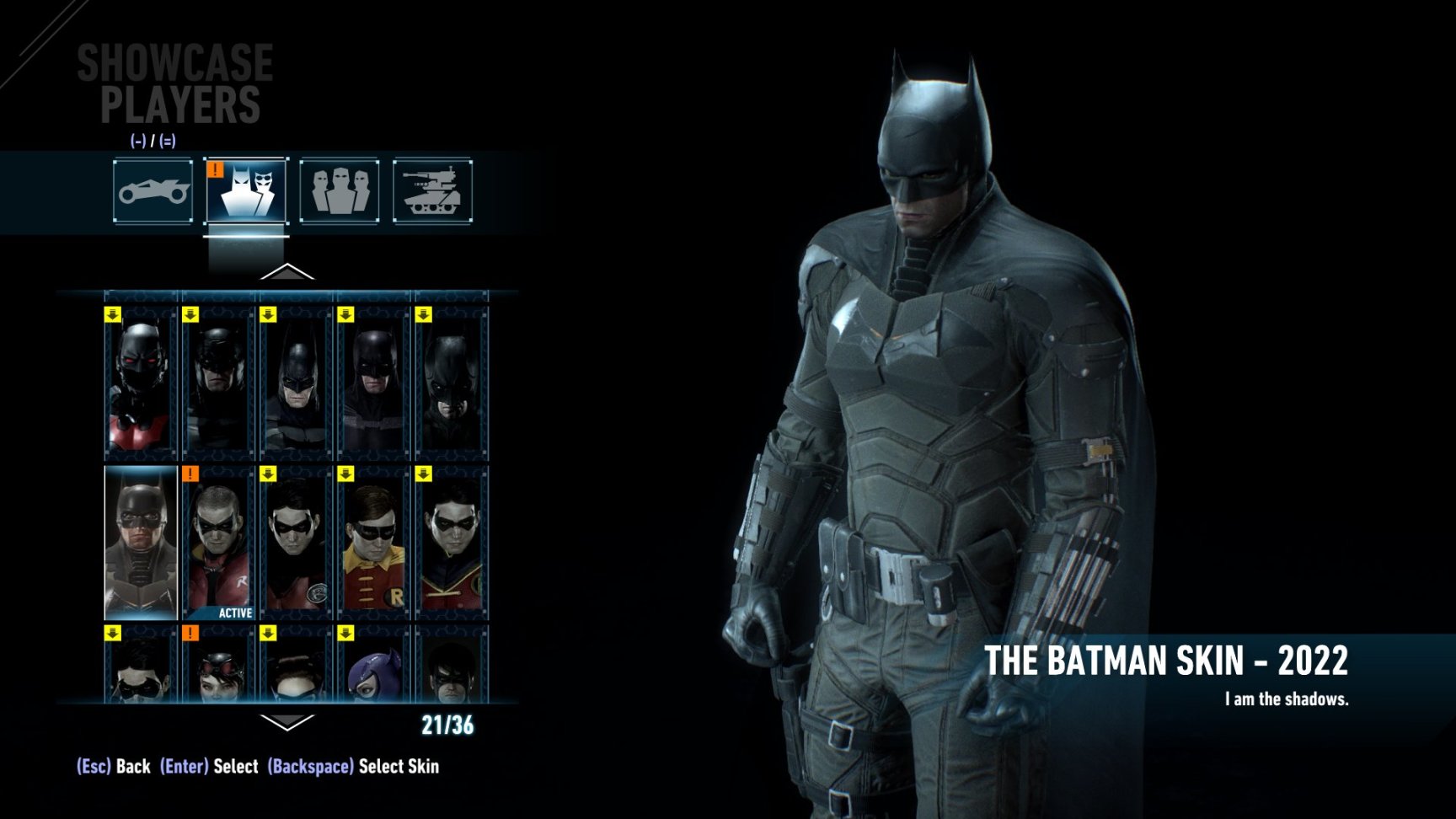 【PC遊戲】Epic商城中的《蝙蝠俠：阿卡姆騎士》曾短暫上架新電影戰服皮膚-第1張