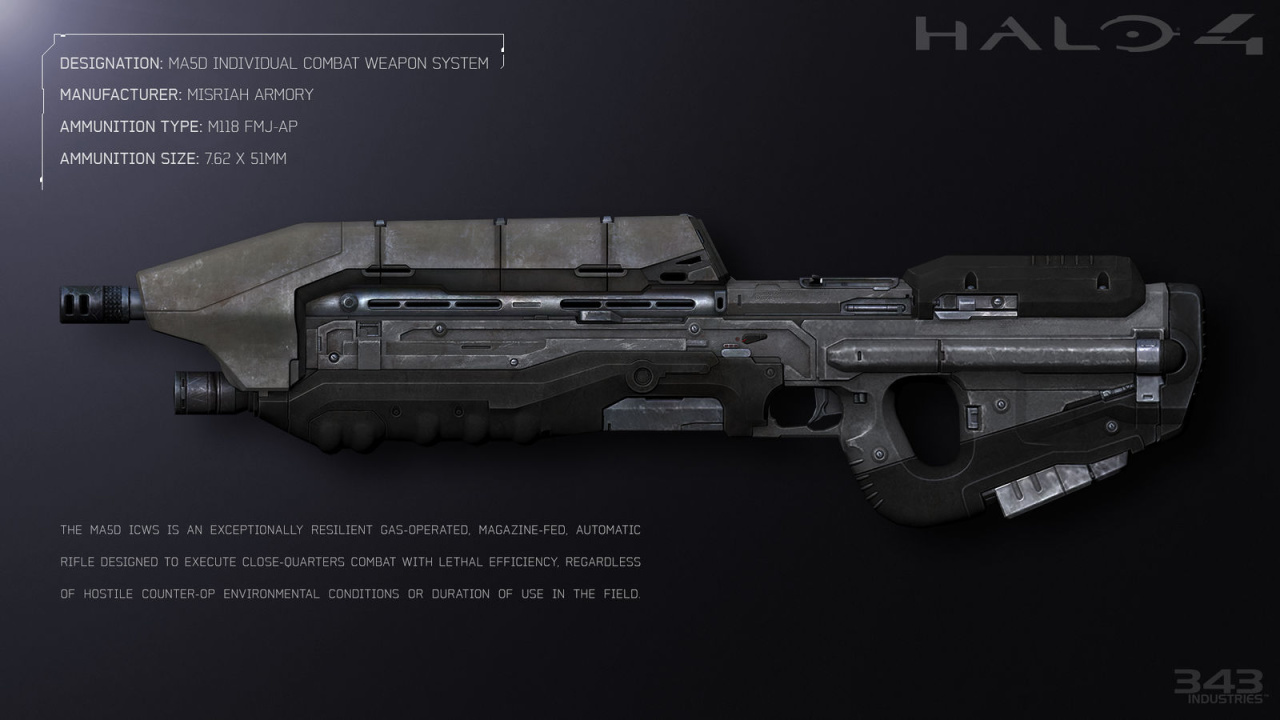 【HALO设定科普】MA5D突击步枪 —— 一觉醒来它变了-第12张