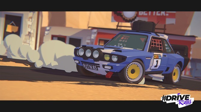 《#DRIVE Rally》Steam页面上线 卡通渲染风赛车新游-第2张