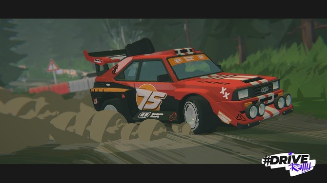 《#DRIVE Rally》Steam页面上线 卡通渲染风赛车新游-第5张