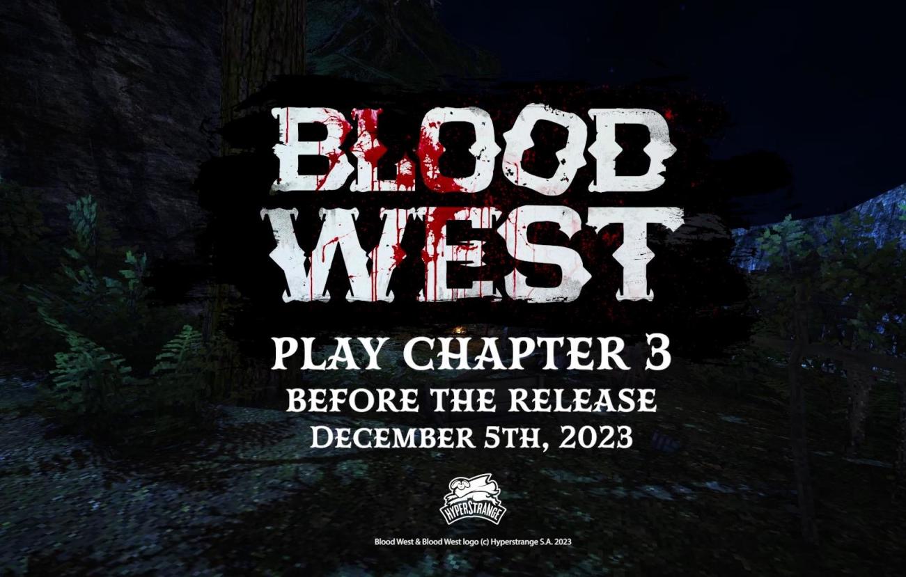 【PC遊戲】沉浸式模擬遊戲《血色西部》將於12月5日推出1.0版本
