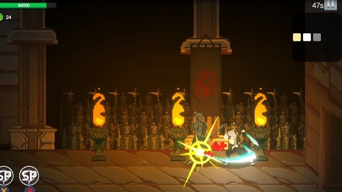 《幻梦骑士》登陆Steam发售 2D横版像素街机风动作-第0张