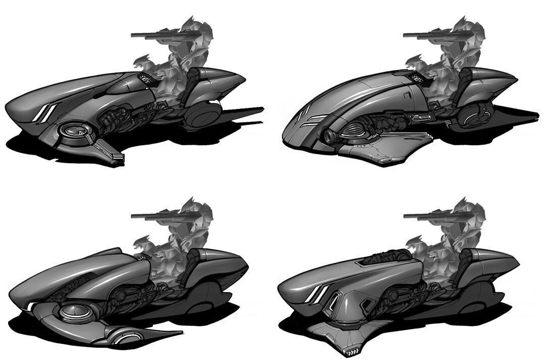 【HALO设定科普】幽魂号轻型突击炮 —— 星盟最好的步兵支援载具-第8张