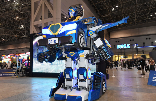 【PC遊戲】東京街機遊戲慶典精彩掠影 巨大汽車變形機器人亮相-第5張