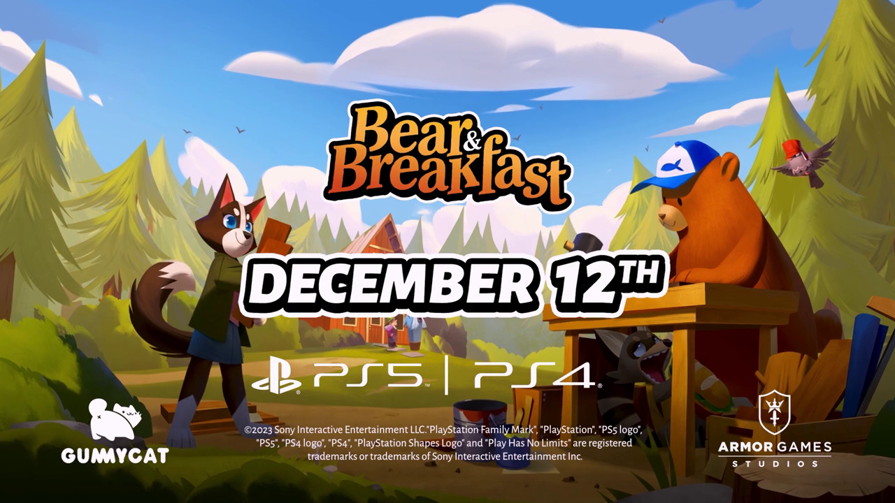 【Bear and Breakfast】休闲管理冒险《熊与早餐》12月12日登陆PS主机-第1张