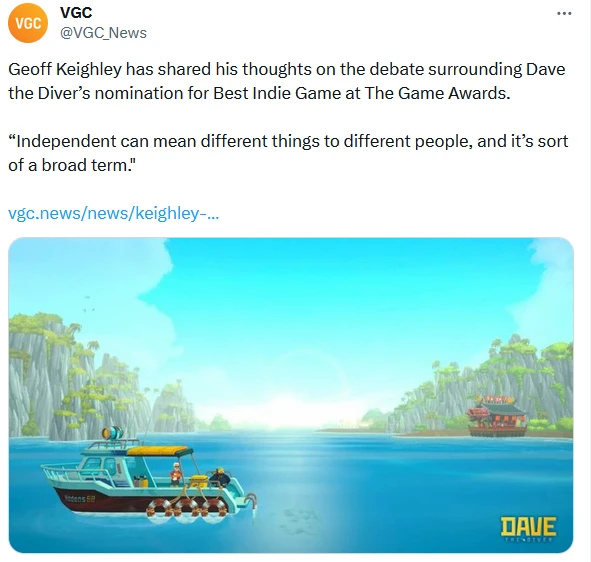 【PC游戏】竞逐年度独立游戏之前，《潜水员戴夫》就先拿下“最具争议奖”？-第3张