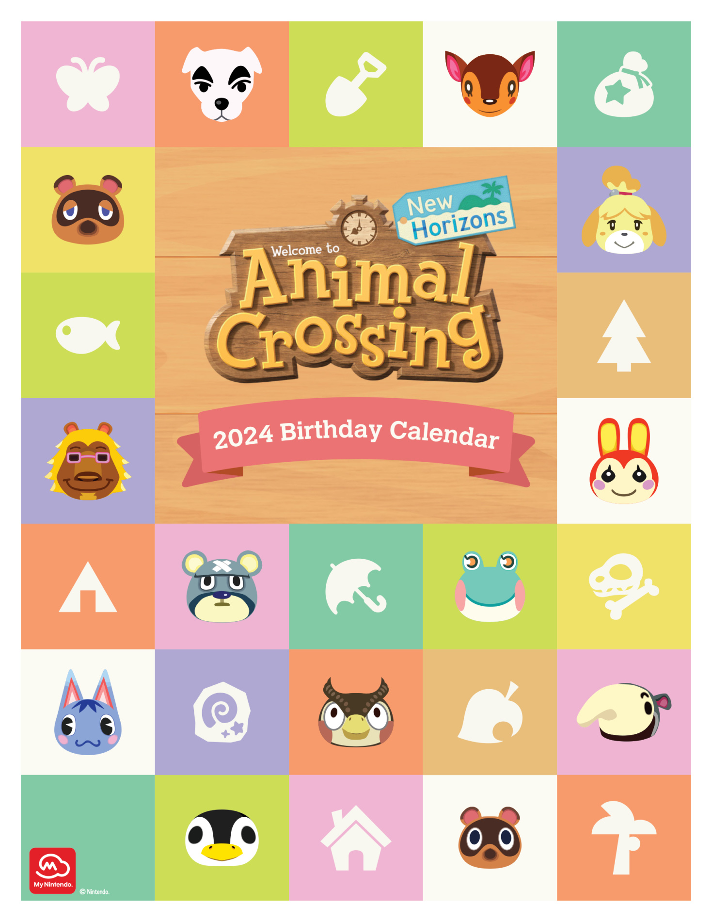 《動物森友會》2024年日曆現已上架！玩家可兌換領取-第1張