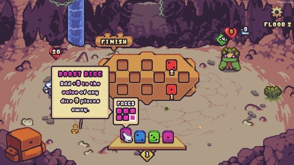 《骰死地牢：起源》免费登陆Steam 肉鸽骰子作战-第3张