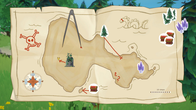 《Map Map》Steam页面上线 3D世界寻宝冒险绘图-第2张