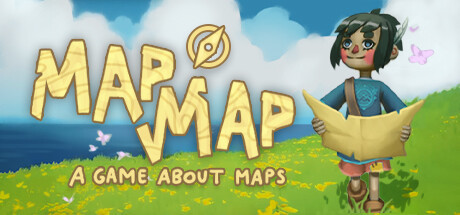 《Map Map》Steam页面上线 3D世界寻宝冒险绘图-第0张
