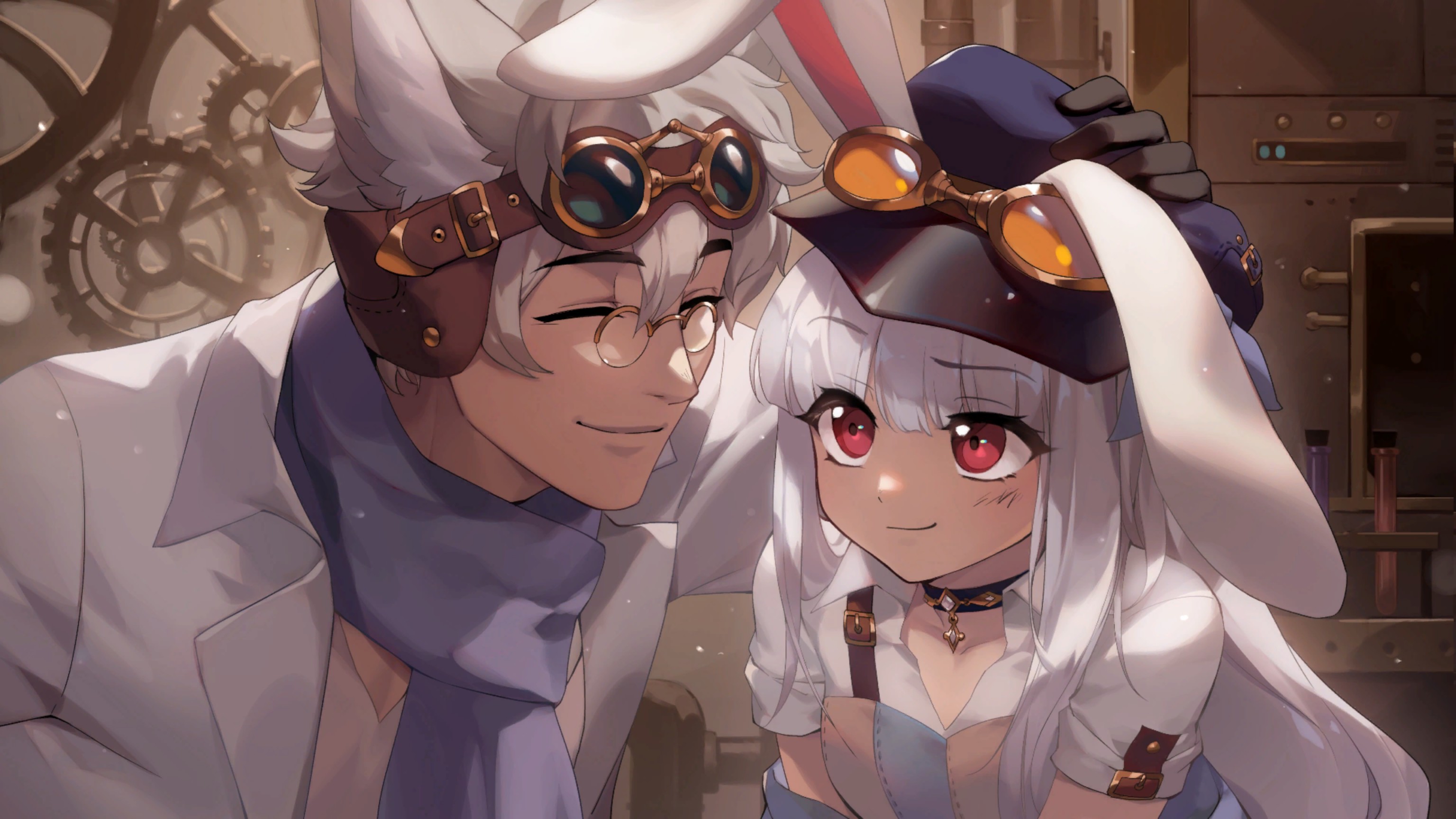 【球盟会】《TEVI》和赤瞳、白发、兔耳的白丝萝莉一起冒险吧