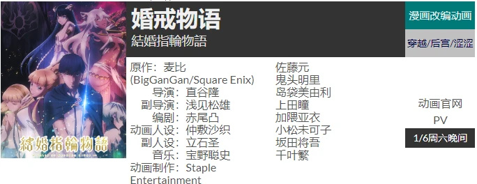 【影視動漫】2024一月新番導視：這季度瑟瑟的番怎麼這麼多？！-第16張