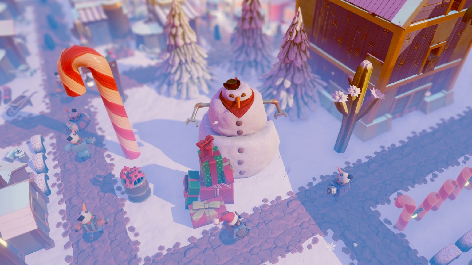 《蒸汽世界：建造》發佈聖誕免費更新，小鎮被白雪覆蓋-第2張