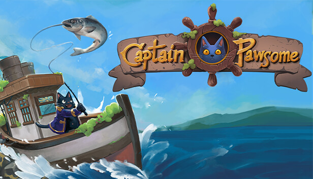 【PC游戏】钓鱼冒险游戏《猫爪船长》现已在Steam发布抢先体验版