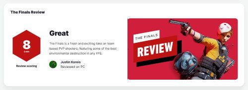 《The Finals》IGN8分：耳目一新的團隊射擊遊戲-第2張