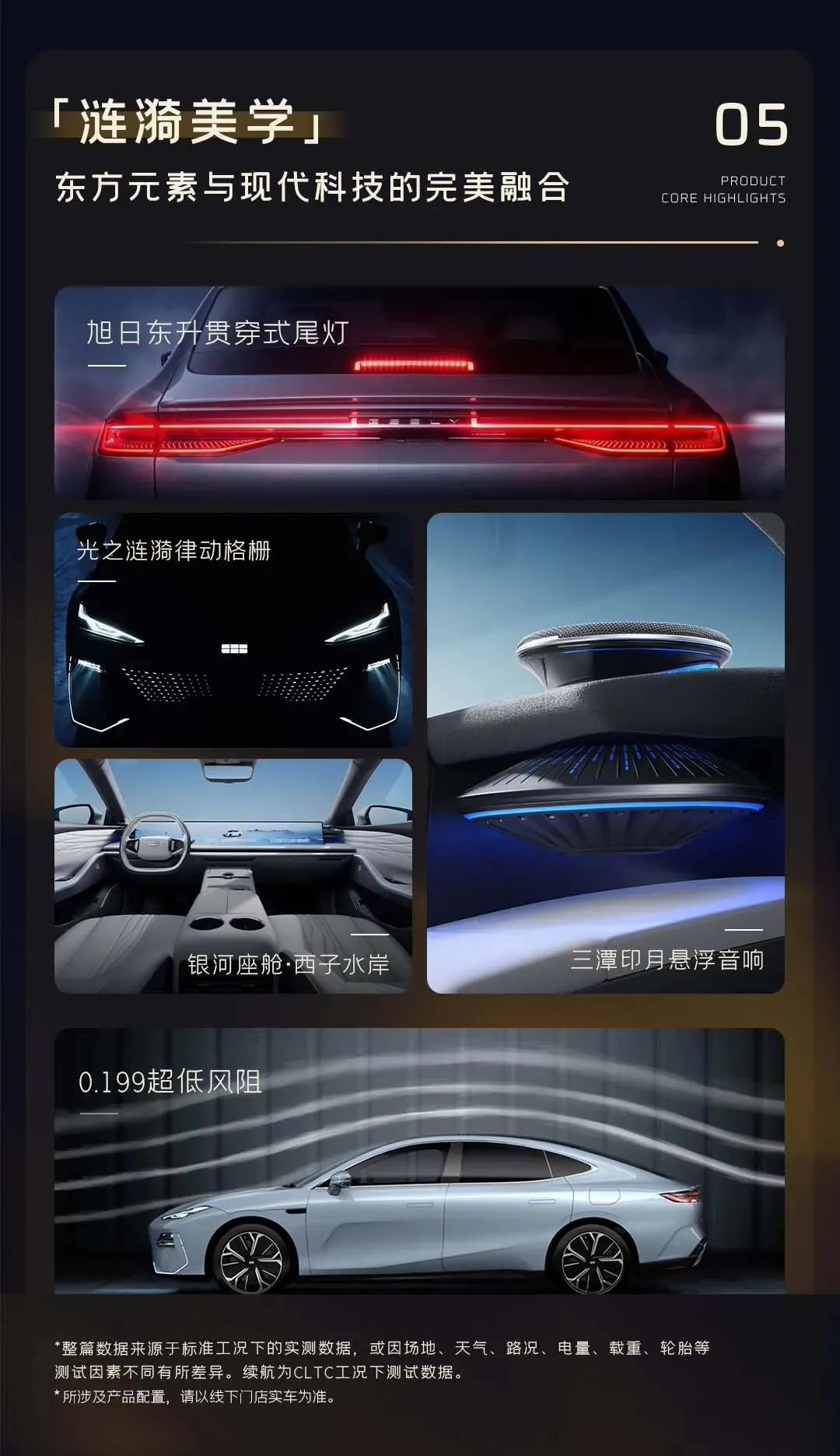 【愛車基地】吉利銀河 E8 轎車 1 月 5 日上市：預售 18.8 萬元起-第3張