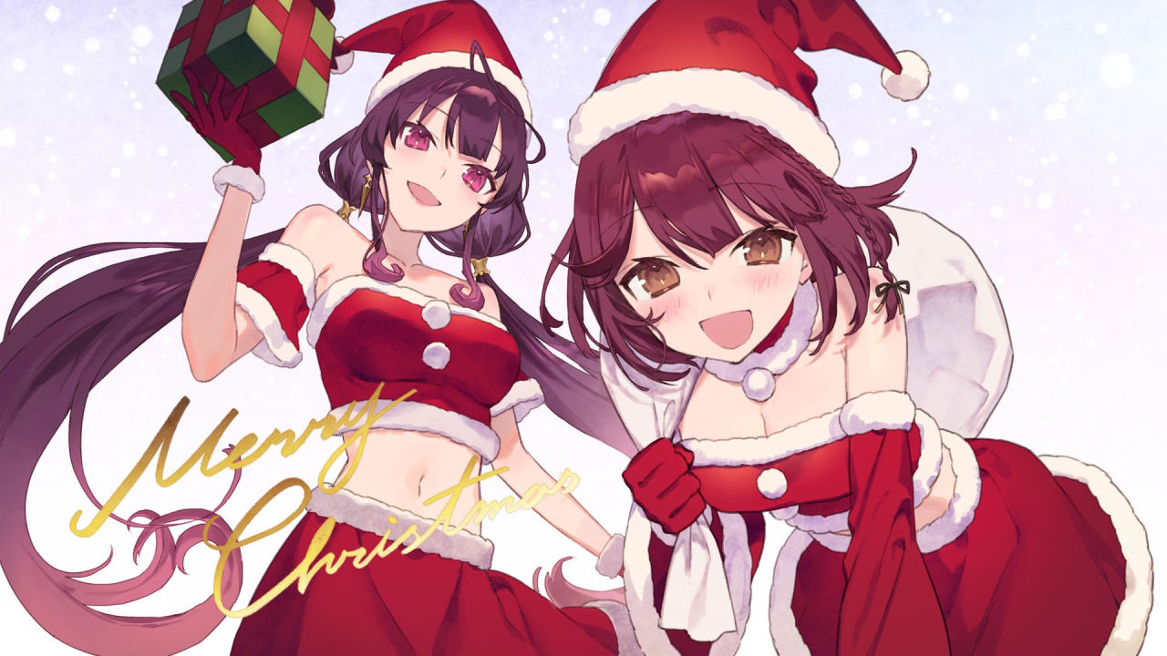 【PC游戏】女神们穿上圣诞装！光荣特库摩旗下游戏圣诞贺图赏-第1张
