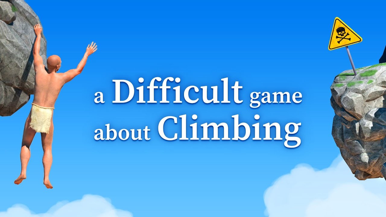 【PC游戏】“掘地求生”风格游戏《一款关于攀岩的困难游戏》登陆Steam