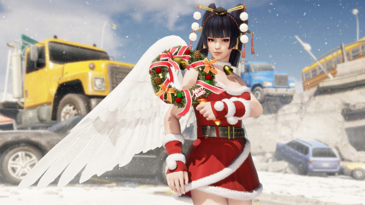 【PC游戏】女神们穿上圣诞装！光荣特库摩旗下游戏圣诞贺图赏-第4张