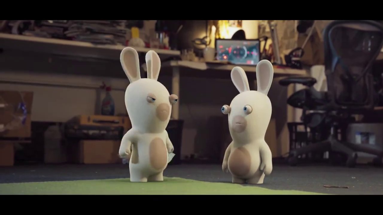 【PC游戏】育碧《疯狂兔子》动画电影试映片段泄露