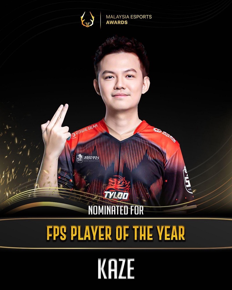 【CS2】kaze入圍馬拉西亞年度最佳FPS選手名單-第1張