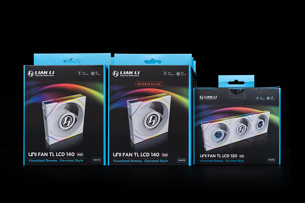 全面可视化，联力 O11D EVO RGB & TL LCD 积木风扇装机展示