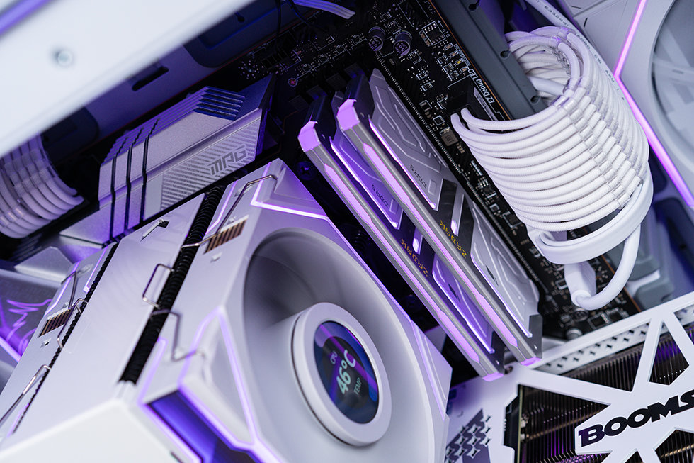 全面可视化，联力 O11D EVO RGB & TL LCD 积木风扇装机展示