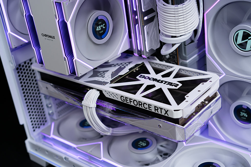 全面可视化，联力 O11D EVO RGB & TL LCD 积木风扇装机展示