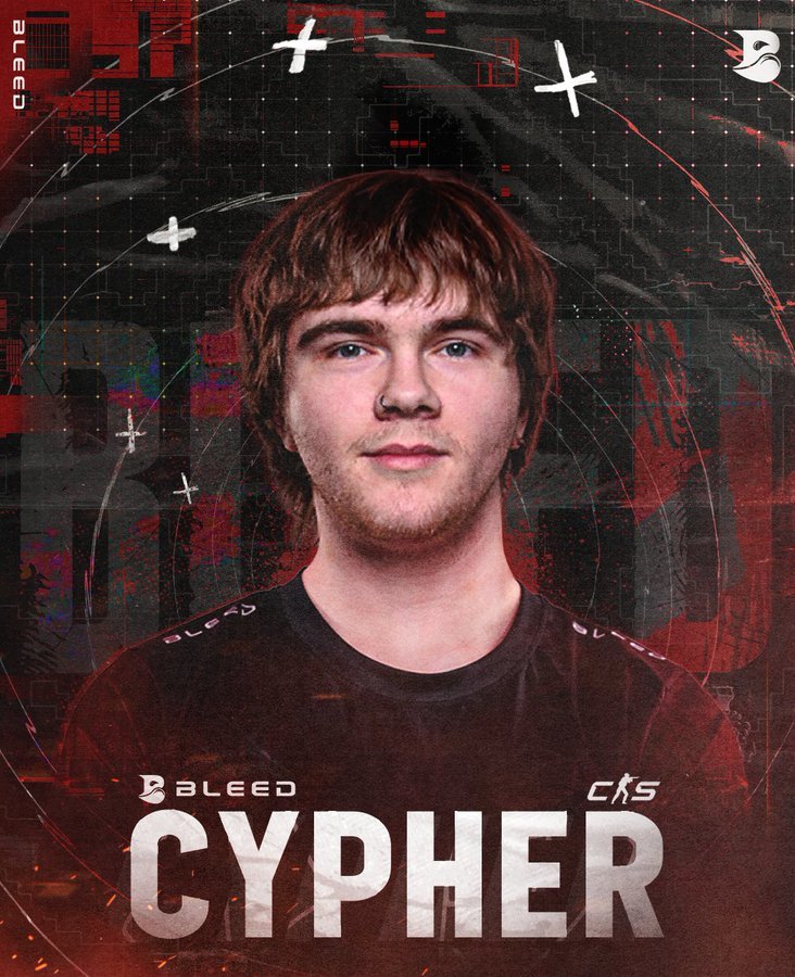 【CS2】官宣：CYPHER正式加盟BLEED战队-第0张