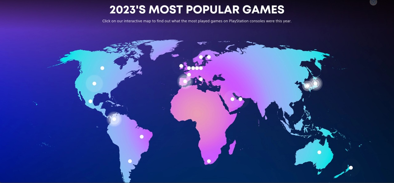 【PC游戏】PlayStation公开23个国家2023年最受欢迎游戏-第0张