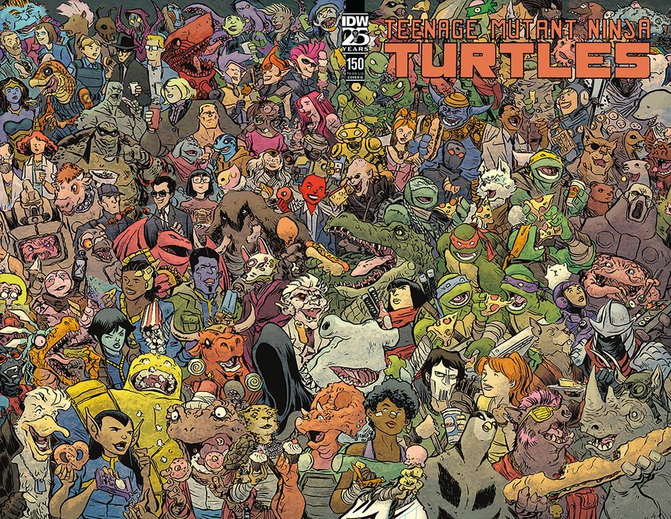 【影视动漫】IDW在《忍者神龟》40周年纪念日之前更新了《忍者神龟》漫画授权-第0张
