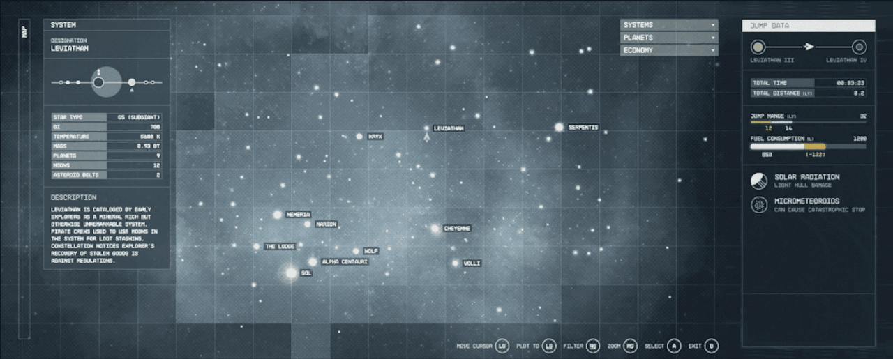 《星空》早期太空地图：游戏原本更难-第1张