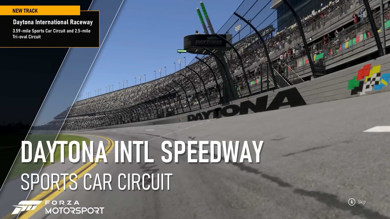 《极限竞速8》更新预告：新增Daytona赛道等-第0张