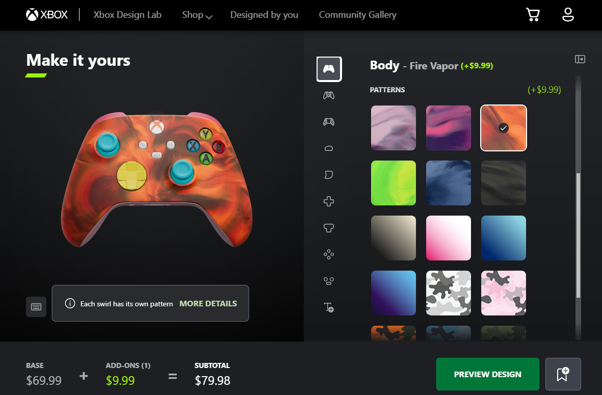 微軟推出全新“Vapor”系列Xbox手柄 迷霧風格配色-第4張