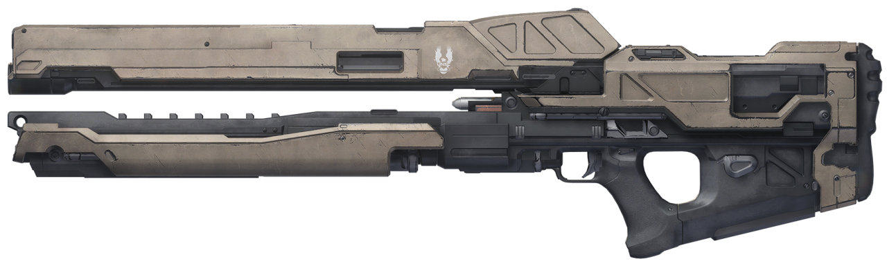 【HALO设定科普】ARC-920磁轨枪 —— 最好的单兵电磁武器