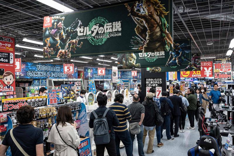 《塞爾達：王國之淚》成日本2023年最暢銷實體遊戲