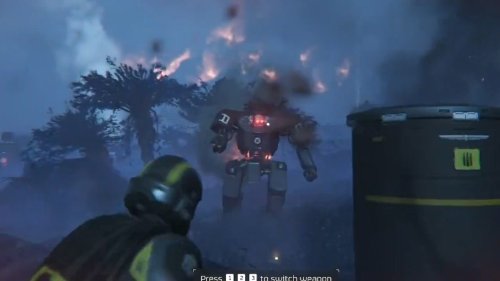 《地獄潛者2》玩家稱某一關卡為"電子越戰"-第2張