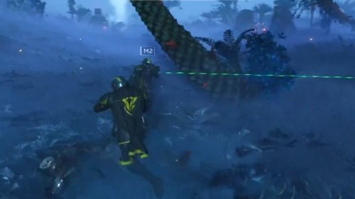《地獄潛者2》玩家稱某一關卡為"電子越戰"