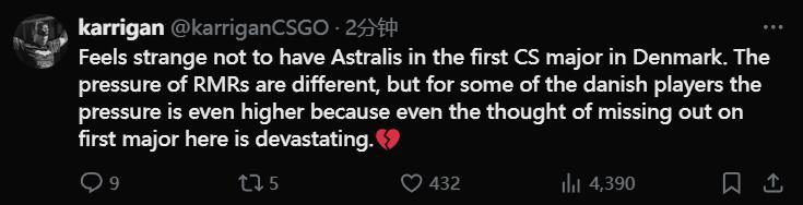 【CS2】熱門Astralis無緣Major 社區反應一覽-第0張