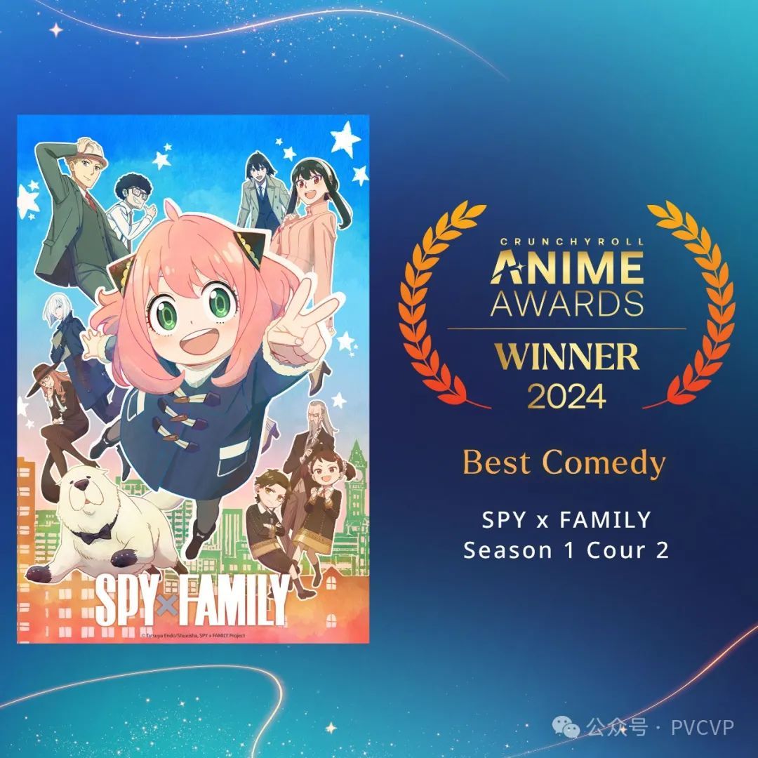 【周边专区】年度动画《咒术回战》、最佳主角路飞，AnimeAwards2024大奖发布-第43张