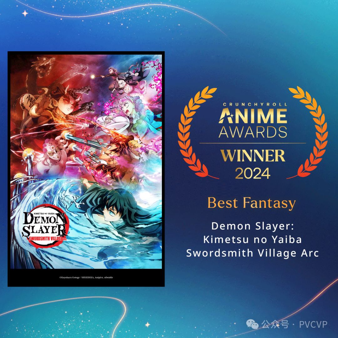 【周边专区】年度动画《咒术回战》、最佳主角路飞，AnimeAwards2024大奖发布-第45张