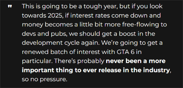 【PC游戏】分析师称:《GTA6》将是一款能改变游戏产业面貌的游戏-第1张