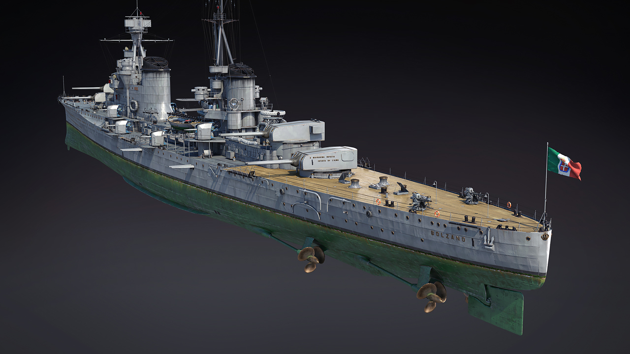 《战争雷霆》 博尔扎诺号重巡洋舰：最后一战-第5张
