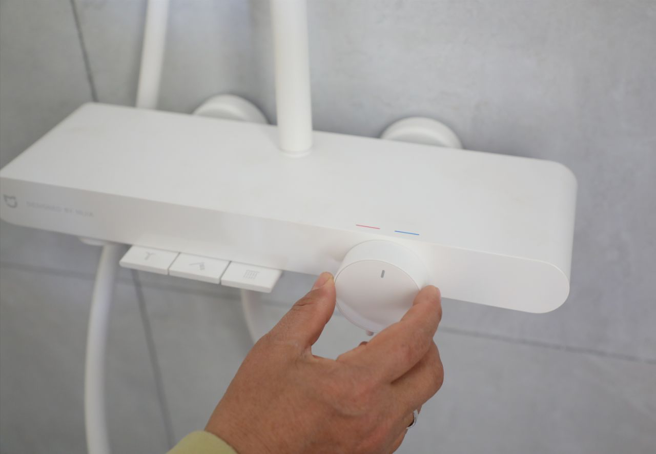 能劝一个是一个-甜美奶油风米家控温淋浴花洒 N1一定要买