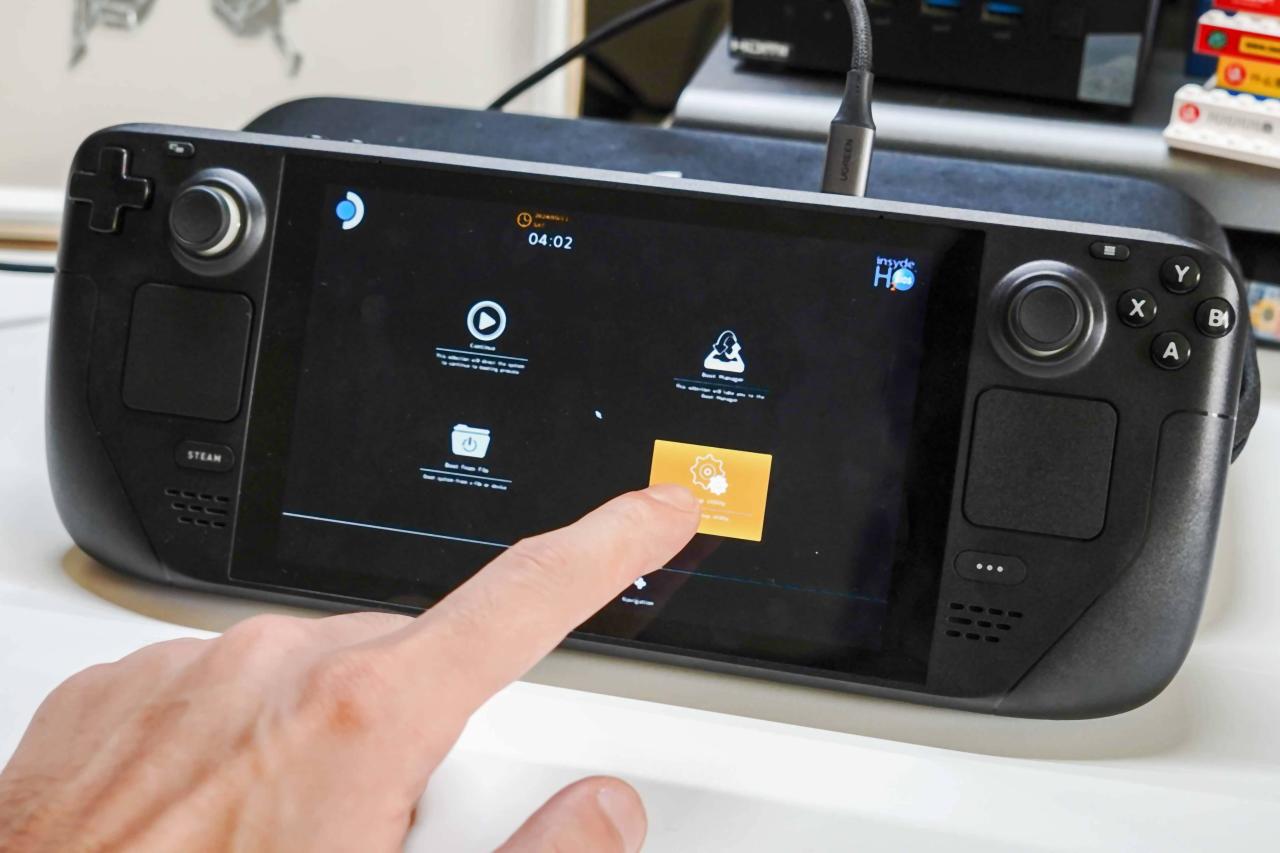 SteamDeck新手教程丨更换内置硬盘+解锁安装权限+远程控制部署