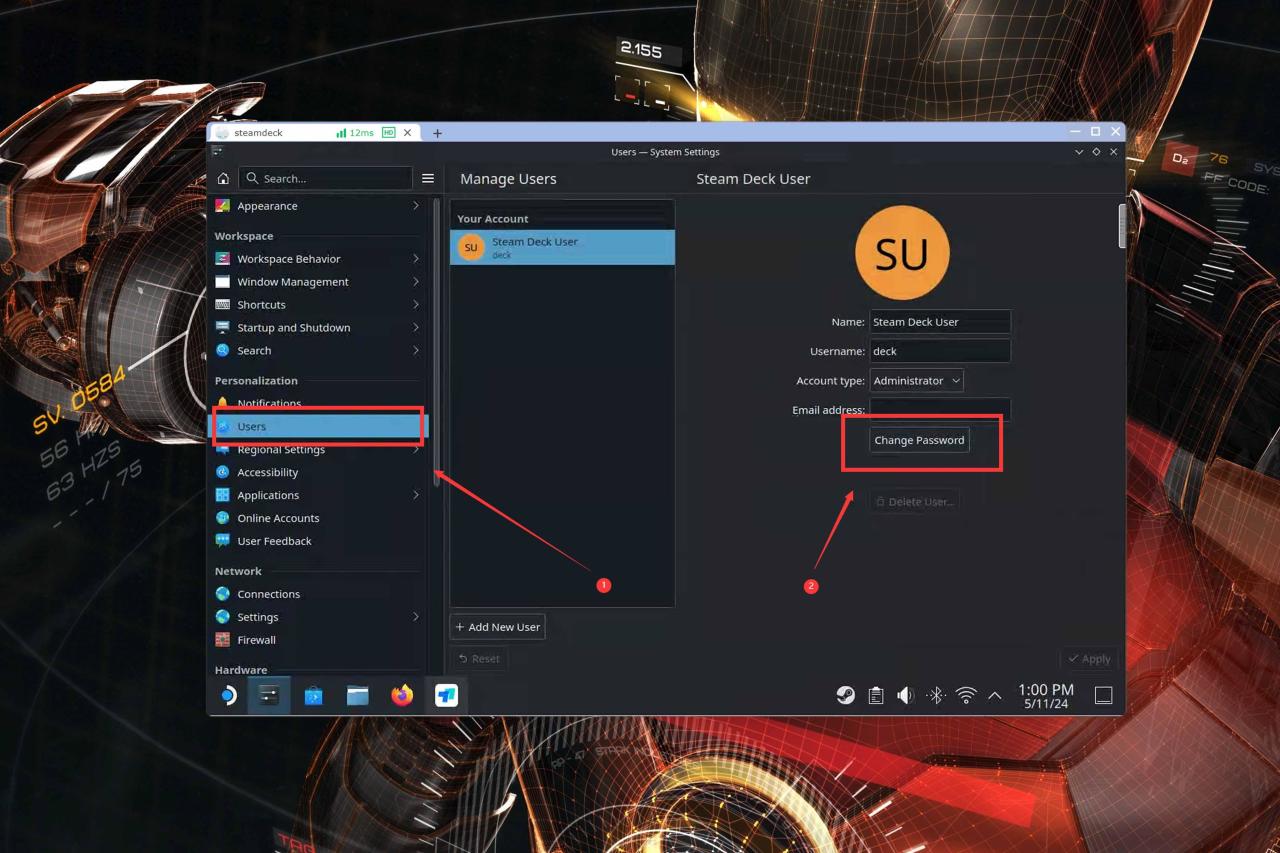 SteamDeck新手教程丨更换内置硬盘+解锁安装权限+远程控制部署