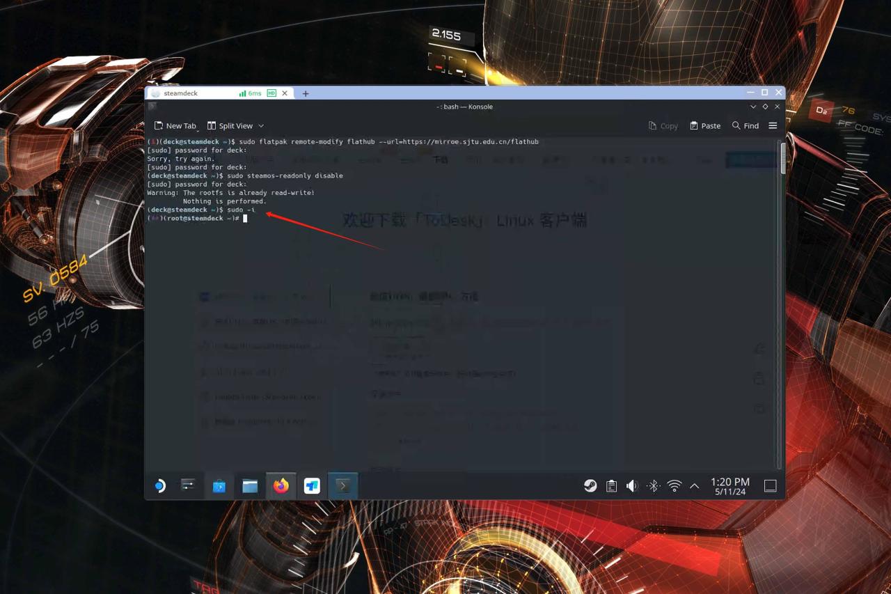 SteamDeck新手教程丨更换内置硬盘+解锁安装权限+远程控制部署